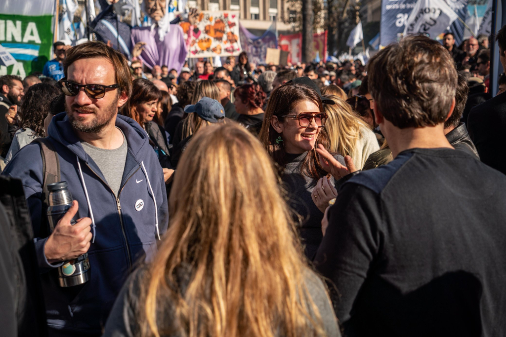 Mariel Fernández marchó a Plaza de Mayo y aseguró que "Cristina es una presa política" 2 image 23