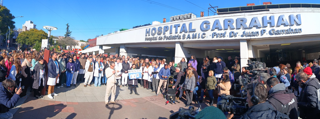 El conflicto en el Hospital Garrahan se agrava: Nuevos paros y marcha federal por salarios y presupuesto 2 image 9