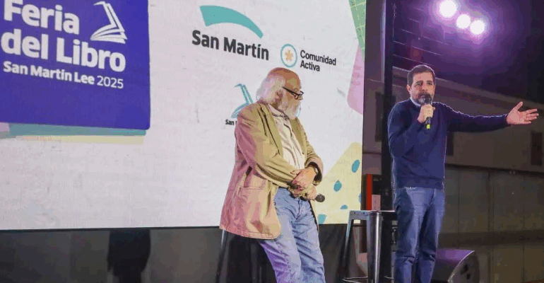 San Martín: Moreira inauguró la 4° Feria del Libro con más de 60 stands y actividades 1 Captura de pantalla 2025 08 29 130128