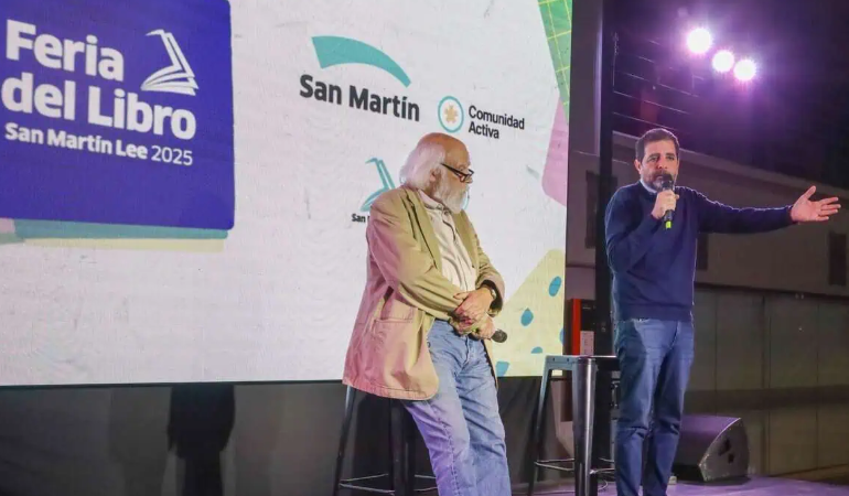 San Martín: Moreira inauguró la 4° Feria del Libro con más de 60 stands y actividades