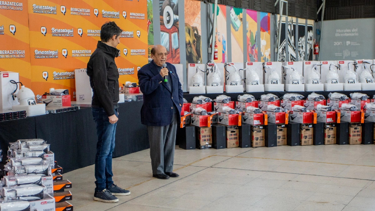 Berazategui: incorporan inteligencia artificial y 136 cámaras para reforzar la seguridad