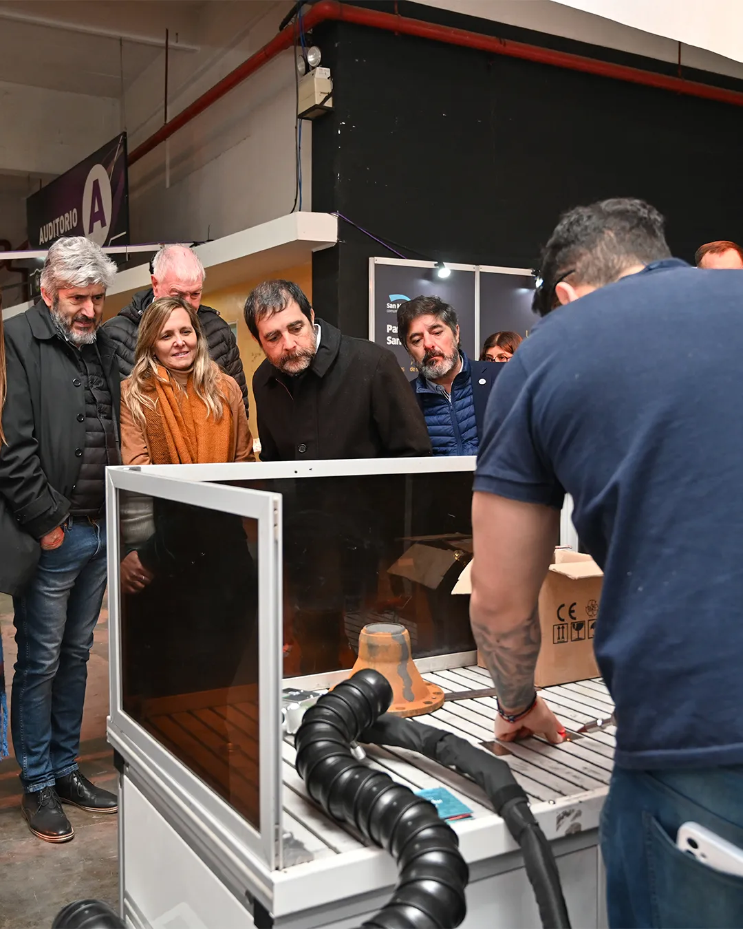 San Martín: Moreira recorrió la Expo Ciudad PyME y resaltó oportunidades para jóvenes