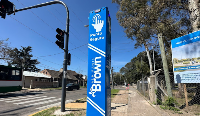 Almirante Brown: 100 “Puntos Seguros” nuevos en las doce localidades del distrito