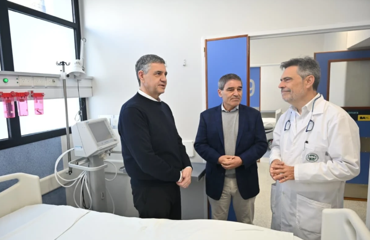 CABA: inauguraron una de las terapias intensivas más grandes en el Hospital Fernández