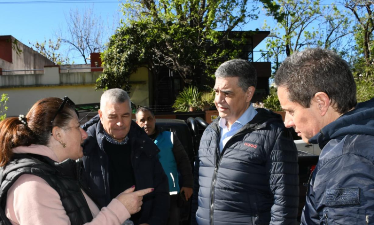 CABA: desalojo de manteros en Parque Saavedra