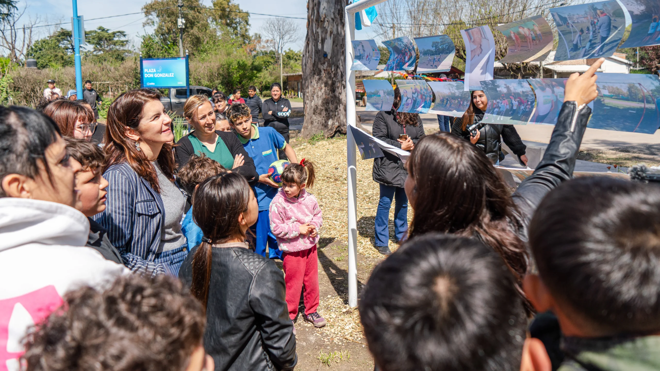 Moreno: Mariel Fernández inauguró plazas y una nueva unidad sanitaria