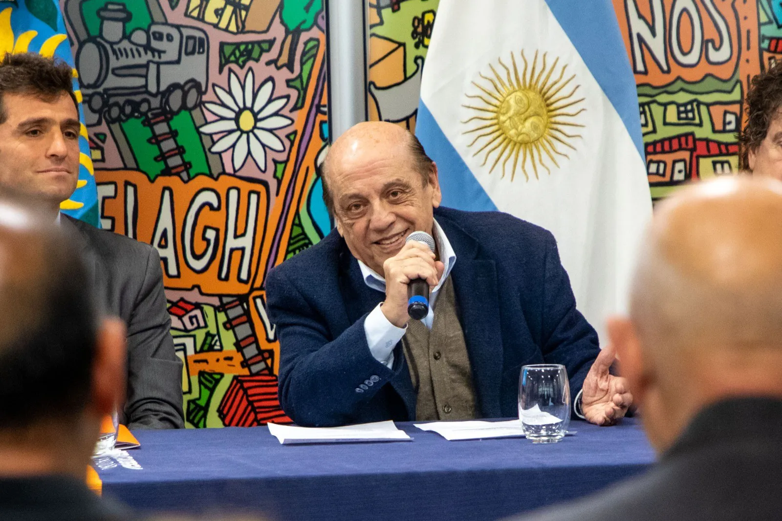 Berazategui: Mussi destacó su apoyo a las instituciones locales