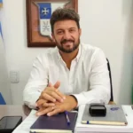 Achával supervisó el avance de la obra hidráulica que conectará el centro de Pilar con el Río Luján