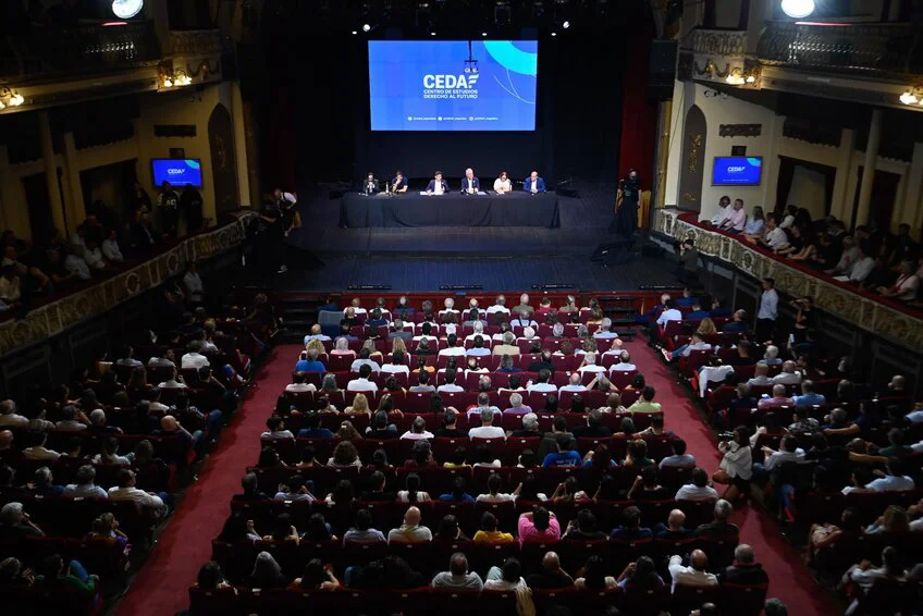Marcos Paz: Curutchet acompañó a Kicillof en el lanzamiento del Centro de Estudios Derecho al Futuro