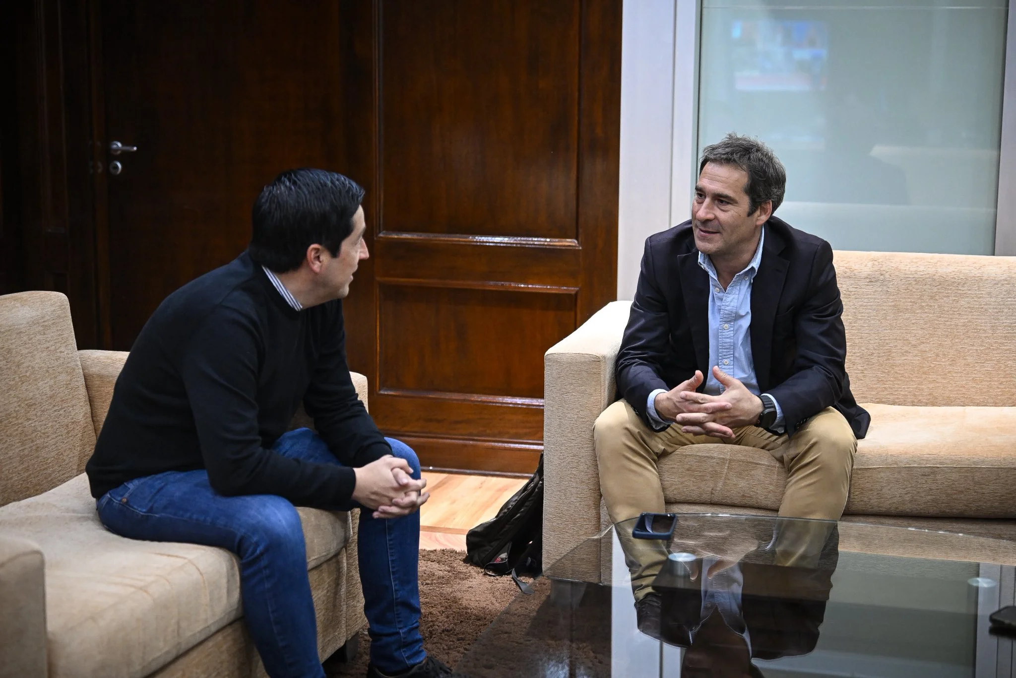 Malvinas Argentinas: Nardini destacó la gestión con cercanía tras reunirse con dirigentes