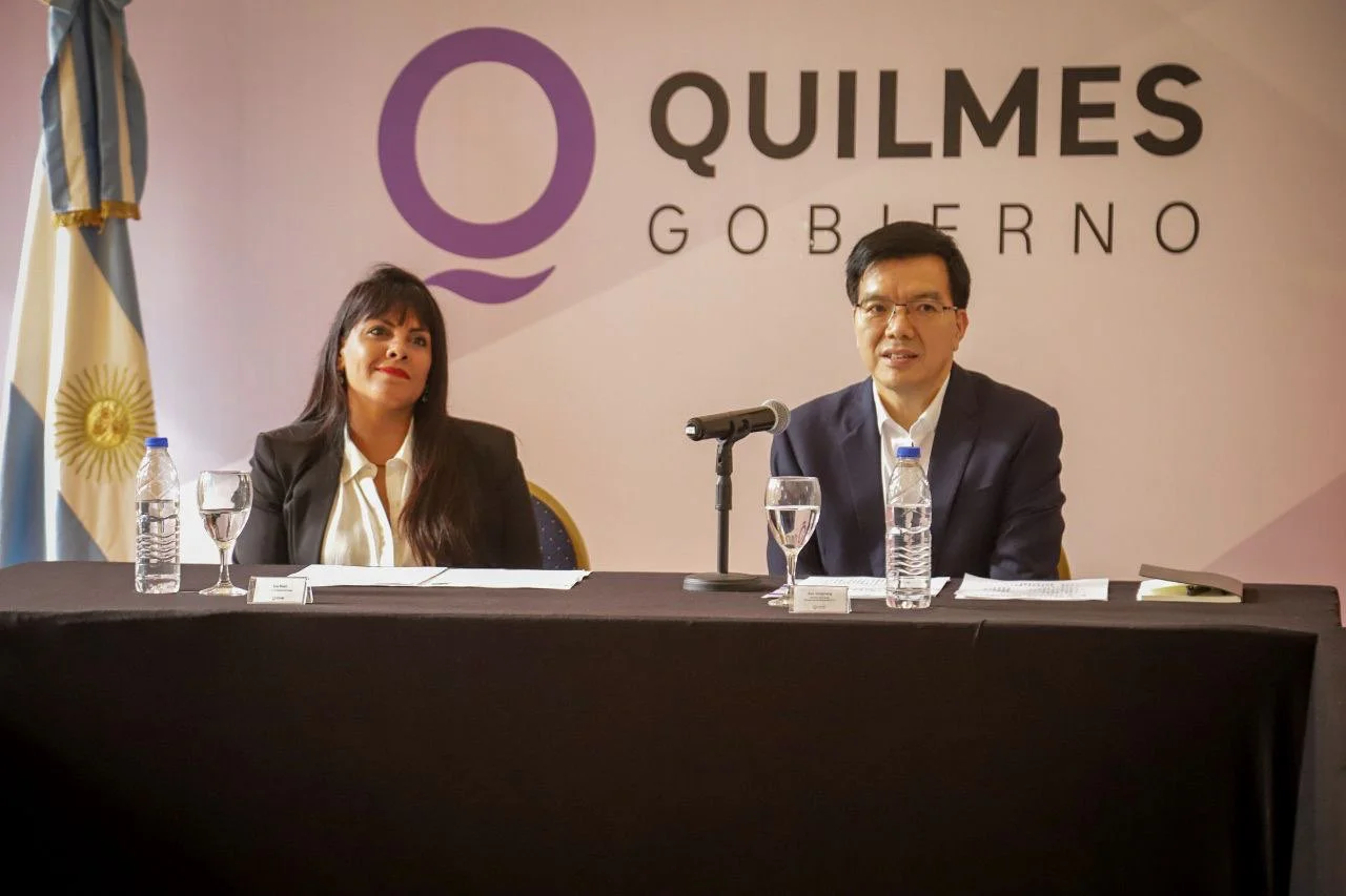 Quilmes: firmaron un acuerdo de cooperación con la ciudad china de Mianyang