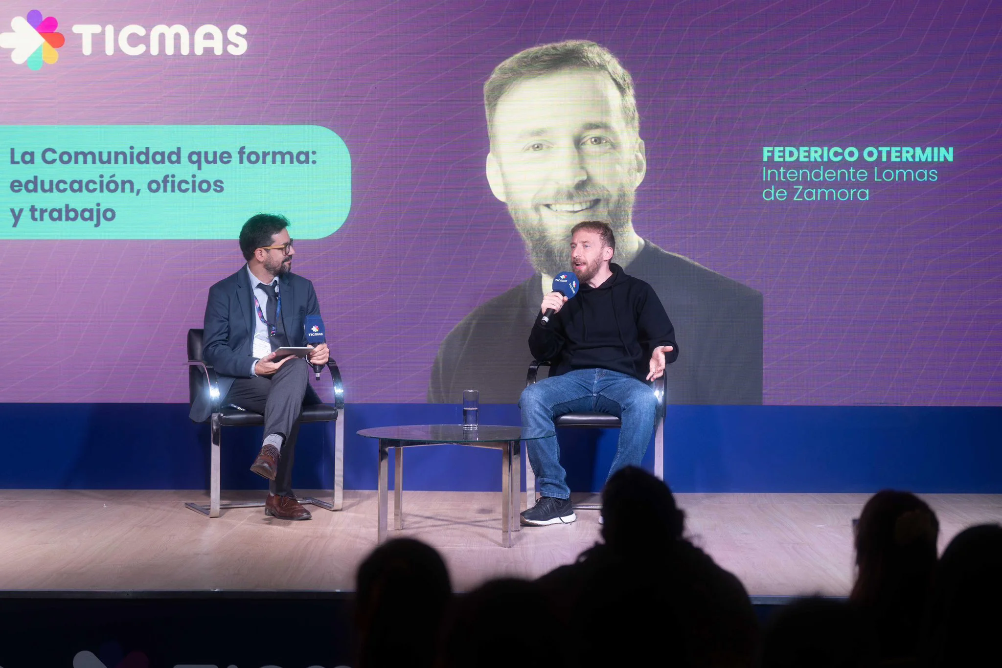 Lomas de Zamora: Otermín defendió un modelo que integra educación, producción y trabajo