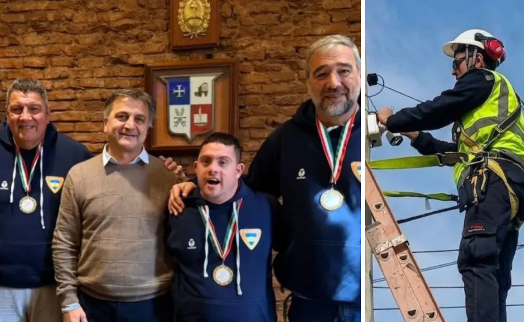 Exaltación de la Cruz: Nuevas cámaras de seguridad y reconocimiento a campeones mundiales de básquet