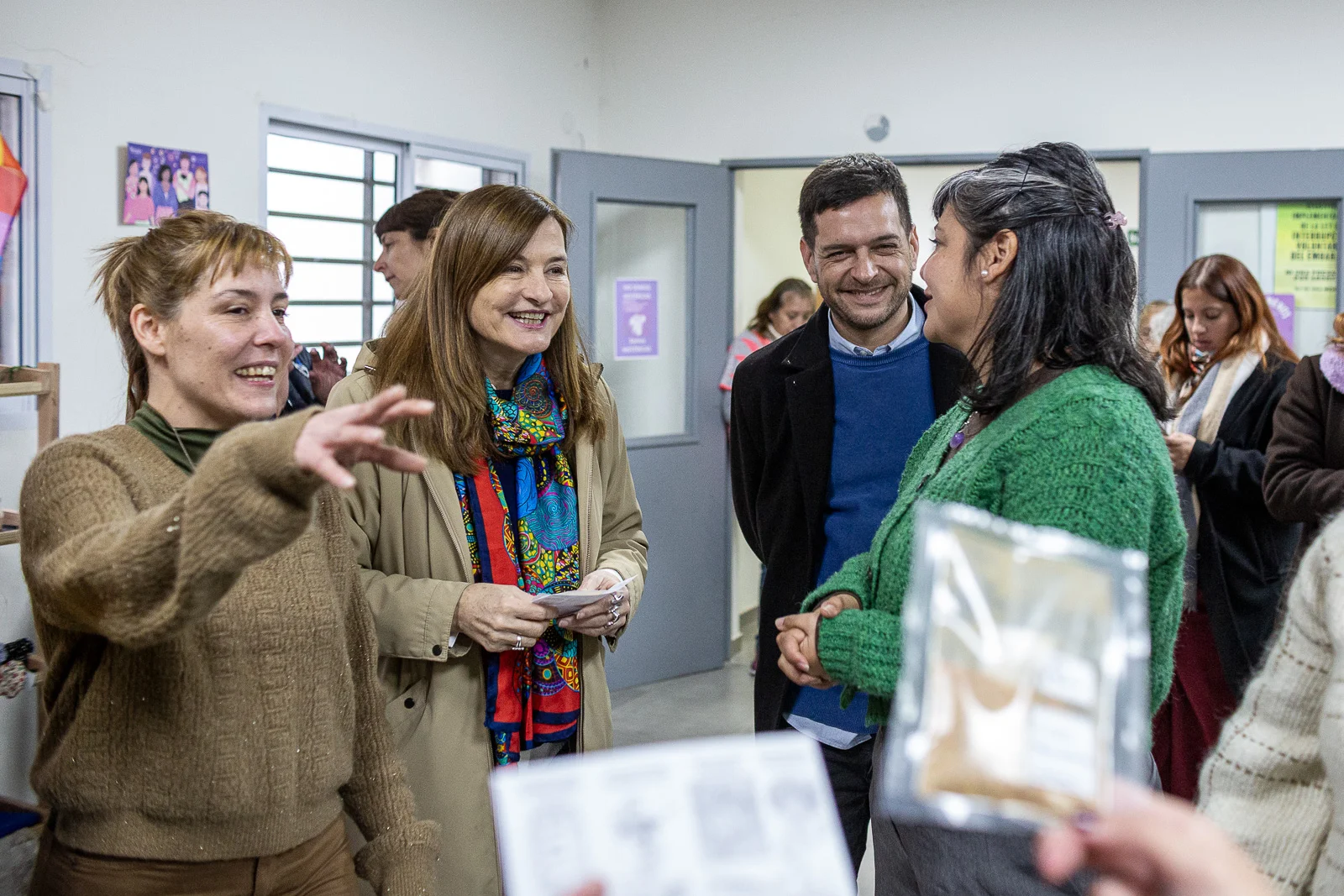 Almirante Brown: Fabiani y Estela Díaz impulsan acciones de inclusión y autonomía económica