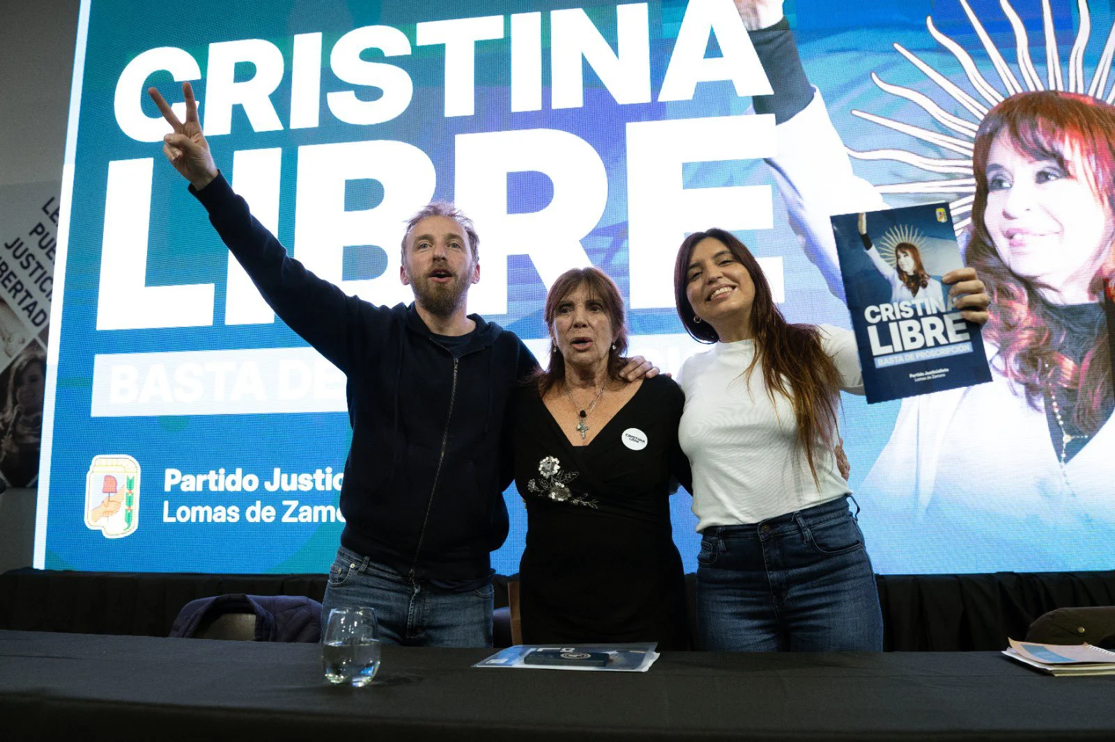 Lomas de Zamora: Otermín llamó a movilizarse por Cristina y apuntó contra la condena en la causa Vialidad