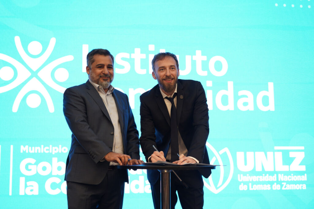 Lomas de Zamora: Otermín presentó el Instituto Comunidad para diseñar el primer Plan de Desarrollo Estratégico