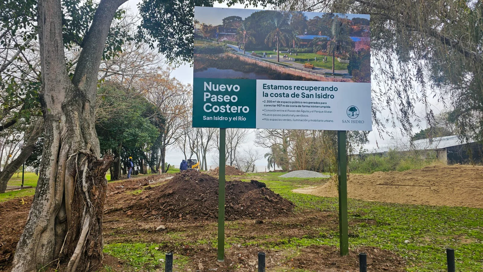 San Isidro: Lanús anunció un nuevo paseo que sumará más de 2.300 metros cuadrados de costa pública