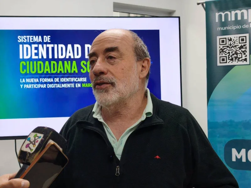 Marcos Paz: Curutchet presentó una plataforma de identidad digital para ampliar la participación ciudadana