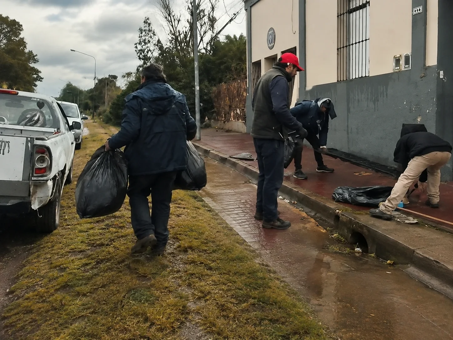 Exaltación de la Cruz: el municipio refuerza los trabajos para prevenir anegamientos en rutas y barrios