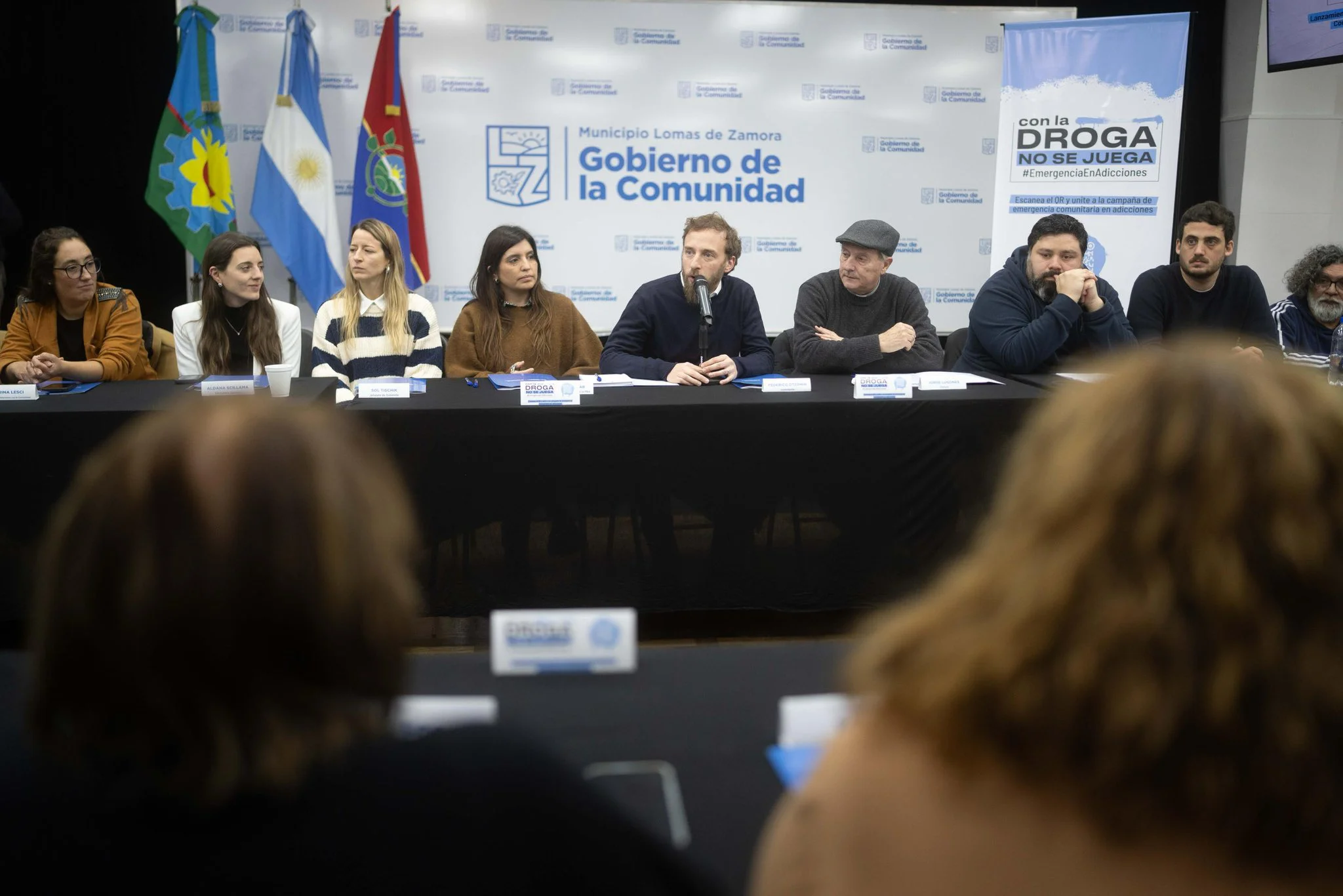 Info Amba 6 Lomas de Zamora: Otermín lanzó una campaña para prevenir las adicciones y acompañar a las familias