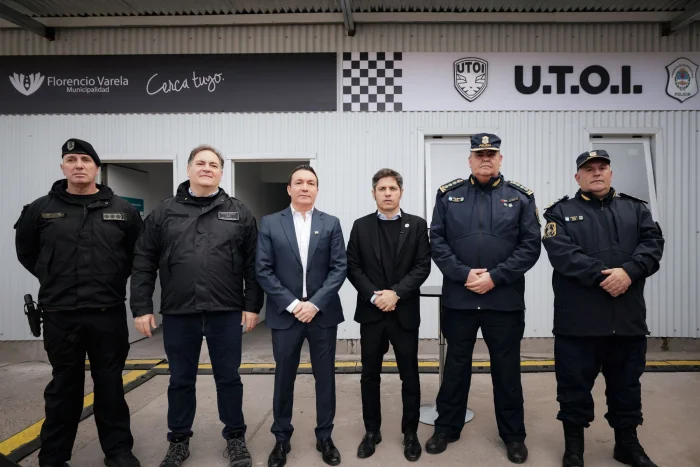 Florencio Varela: inauguraron una nueva base policial con 120 efectivos y sumaron siete patrulleros