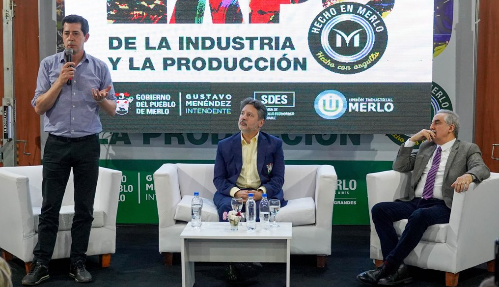 Merlo: Menéndez cerró la Expo Hecho en Merlo con foco en industria y educación técnica