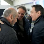 Malvinas Argentinas: Nardini y Uñac recorrieron las obras del futuro Teatro Municipal