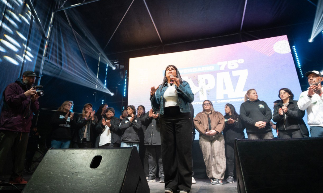 Quilmes: Eva Mieri anunció nuevas obras de pavimentación en La Paz y proyecta llegar a 130 cuadras en 2027