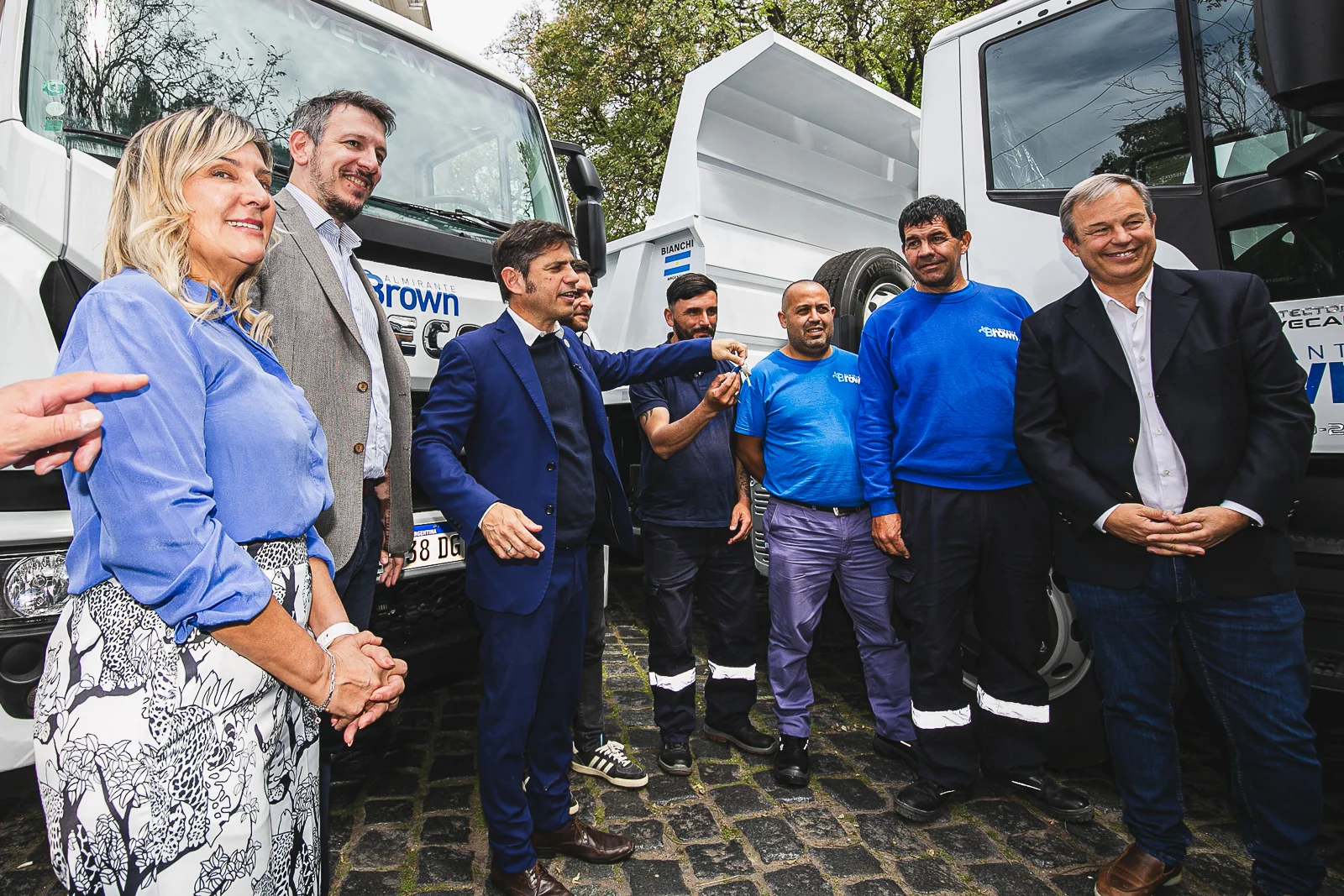 Info Amba 6 Almirante Brown: incorporaron nuevos camiones y equipamiento para reforzar los servicios municipales