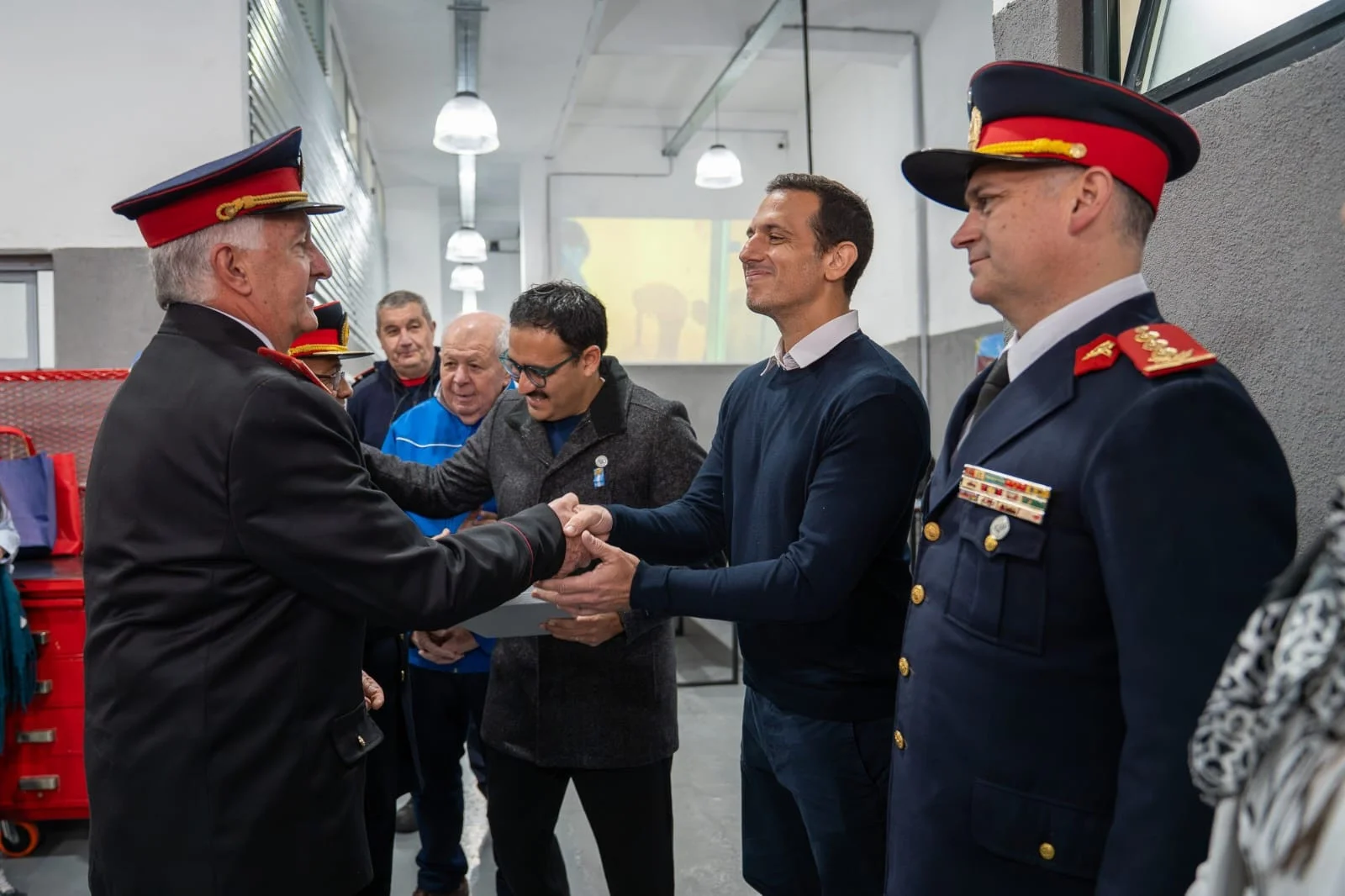 Info Amba 6 Lanús: inauguraron una Escuela de Cadetes de Bomberos Voluntarios para jóvenes de 12 a 17 años
